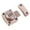 pink, variant on Mechanical Password Rotary Hasp Locks Drawers Lock Hardware Anti Keyless Slide Latch Lock for Shed Closet Bathroom Office Balcony pink