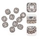 thumbnail image 3 of 10 piezas de adornos de diamantes de imitación brillantes con botones de perla de parte trasera plana, accesorio de bricolaje para manualidades de ropa, 3 of 7