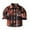 Brown, variant on Tdoqot Toddler Girls Boys Plaid Long Sleeve Casual Jackets Hoodless Button Down Fall Winter Clothes Coats Brown Size 6-12 Months