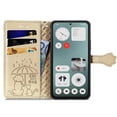 thumbnail image 2 of Funda Cartera FOXDOCK para Nothing CMF Phone 1 , Flip PU con Relieve de Gatos y Perros, Tarjetero y Soporte, 2 of 6