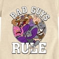 thumbnail image 3 of Teenage Mutant Ninja Turtles - Bad Guys Rule Girls' Fitted Short Sleeve Graphic T-Shirt, 3 of 5