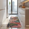 thumbnail image 4 of Pioneer Flower Floral Print Pattern Kitchen Rug Mat,Kitchen Runner Rugs Non Skid Washable,Decorative Kitchen Floor Mats for Kitchen,Sink,Laundry,17"x47.2", 4 of 7