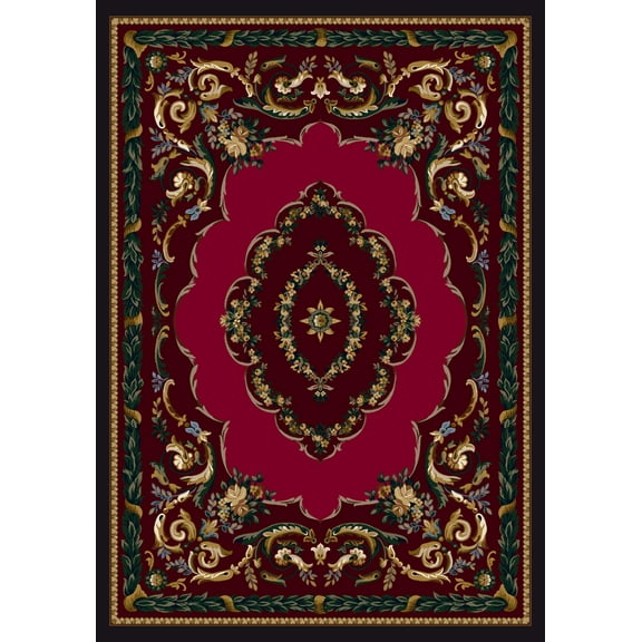 Milliken Innovations Area Rug LAFAYETTE RUBY ONYX Lafayette Ruby Onyx 2' 8" x 3' 10" Rectangle