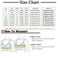 thumbnail image 3 of Women's Front Buckle Sleep Bra Wireless Gathering Lingerie, Seamless Vest Style Underwear, No Steel Ring Breathable Bralette, Easy Access Supportive Top, Soft Padded Yoga Sport Vest, Comfort Bra, 3 of 3