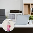 thumbnail image 6 of Uxcell Cable Clips, 3 Pcs Desk Cord Organizer Wire Holders, Rose Red, 6 of 6