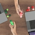 thumbnail image 4 of QualitChoice Massage Balls Wave-like Grooves For Flowing Massage Sensation Designedto Simulate Formotion violet, 4 of 6