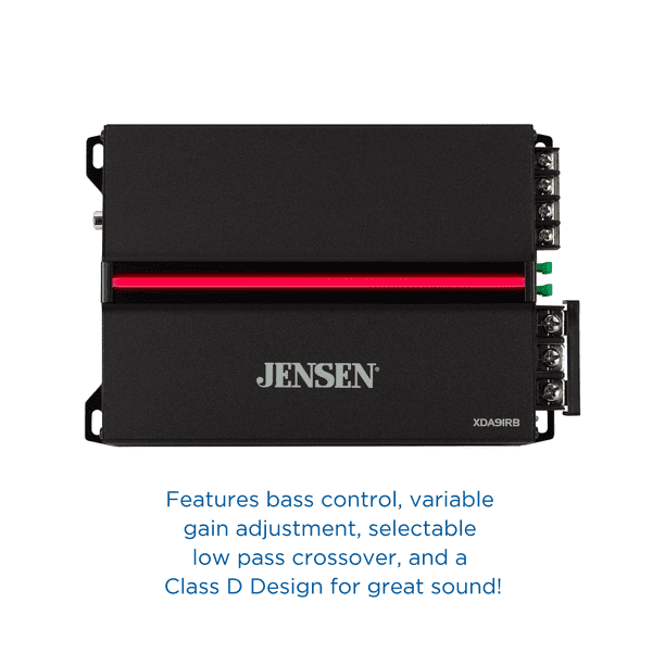 Jensen Class-D Mono Amplifier XDA91RB with 240W RMS, 1200W Peak