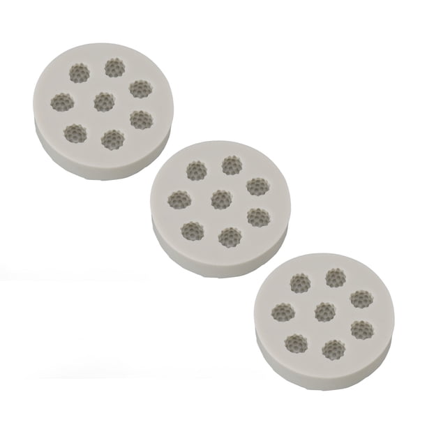 Molde de silicona Jadeshay 3 piezas para hornear pasteles frambuesa