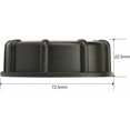 thumbnail image 3 of Adaptador de drenaje de tanque, ideal para uso industrial y doméstico, que garantiza conexiones seguras y sin fugas entre tanques IBC y accesorios de manguera, 3 of 5
