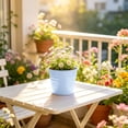 thumbnail image 5 of Colorful Metal Flower Pots, 5.12 Inch Small Iron Buckets for Succulents, Rustproof Decorative Containers for Balcony Deck Railing, Party Favors Organizing, 5 of 6