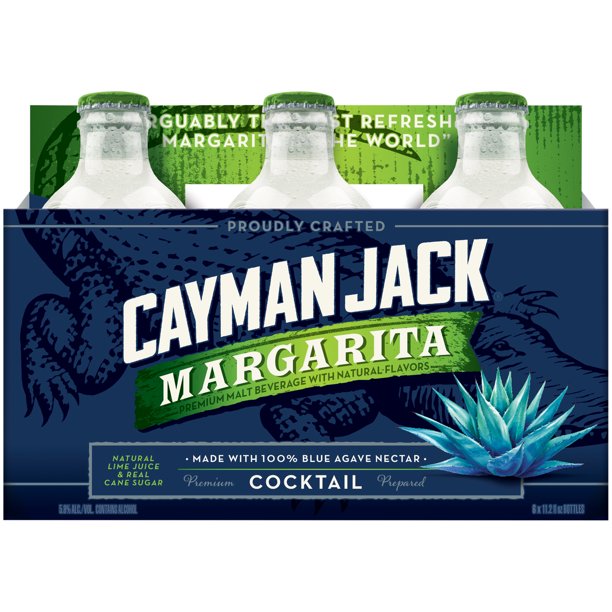 Cayman Jack Margarita 6 Pk 11 2oz Bottle Walmart Com Walmart Com