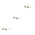 thumbnail image 2 of relayinert Trendy Small Round Lightweight Metal Frame For Fashion Forward style 5 3Set, 2 of 6