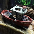 thumbnail image 2 of Underwater Artificial Shipwreck Landscape Fish Tank Simulation Aquarium Decor, 2 of 5