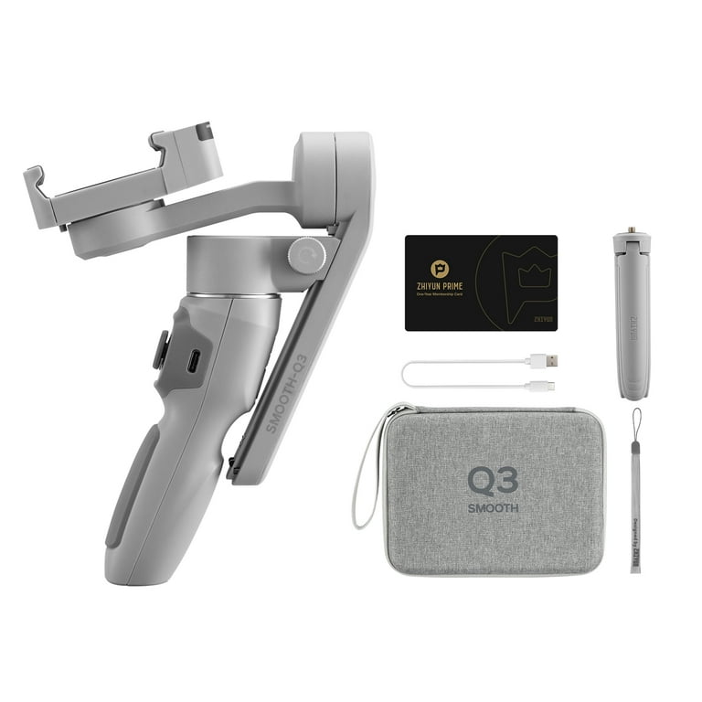Zhiyun SMOOTH-Q3 COMBO コンボ C030113INT ZHIYUN Official Smooth Q3 Phone Gimbal, 3-Axis Handheld