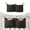 thumbnail image 2 of TIELUTT Bedside Hanging Bags Milk Bottle Bib Storage Bag Crib Organizer Closet Storage Bread Organizer for Pantry Large Airtight Container Kitchen Glass Storage Containers Canisters for Pantry Organi, 2 of 6