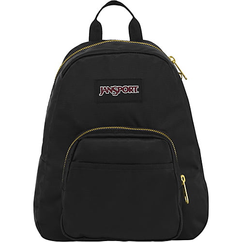 jansport black mini backpack