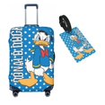 thumbnail image 1 of Anime Cartoon Mickey Mouse (7) Travel Suitcase Protector Elastic Washable Protective Baggage Covers With Concealed Zipper For 25-28 Inch Suitcase - L, 1 of 6