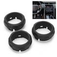 thumbnail image 4 of Air Conditioning Knob Cover Air Conditioning Knob Ring A/c Switch Trim Air Conditioner Switch Ring 3pcs Air Conditioning Switch Knob Covers Rings Replacement For Land Rover, 4 of 8