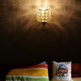 thumbnail image 2 of Lámpara De Pared De Estilo Moderno, Soporte De Luz De Pared De Cristal Cilíndrico Con Colgante E Interruptor De Extracción, Enchufe Ca 85-250V E14 (Bombilla No Incluida) seitruly HA024082-02, 2 of 6