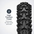 thumbnail image 4 of Neumático Schwinn de repuesto para bicicleta, 20 x 1.95 pulgadas, con pomos anchos, 4 of 8