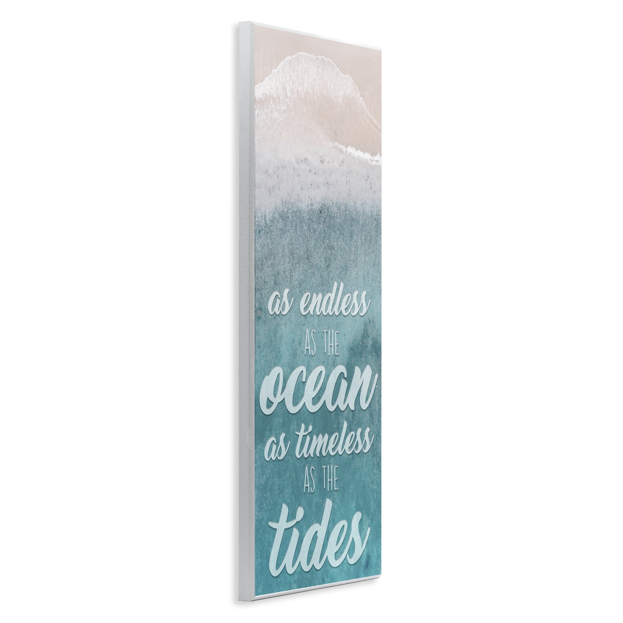 Stupell Industries Endless Ocean Timeless Tides Wall Plaque Art, design by Marcus Prime