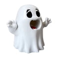thumbnail image 2 of Halloween Ghost Figurine, Halloween Ghost Resin Statue, Open-Mouth Tabletop Decoration, Spooky & Cute Ghost Statue for Home, Desk, Party Decor, 2 of 4