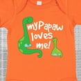 thumbnail image 4 of Inktastic My Papaw Grandpa Loves Me Dinosaur Boys Baby Bodysuit, 4 of 5