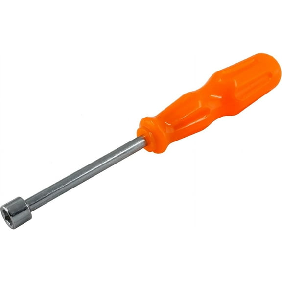 7mm Socket Wrench Screwdriver, High-Carbon Steel Hexagon Nut Driver Non-Magnetic Tip Hex Nut Screwdriver Hand Tool