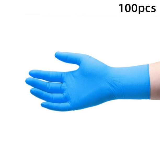 ziyahi 100 EXAM GRADE NITRILE GLOVES Nurse Gloves Hand Protection 3 colors blue M