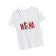 thumbnail image 1 of Camiseta para mujer Yuyangstore ropa deportiva suave y elegante cuello redondo, 1 of 8