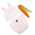 thumbnail image 3 of 1 Set Newborn Photography Bunny Outfits Baby Photo Shoot Hat Pants Props, 3 of 8