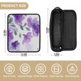 thumbnail image 4 of Hair Tools Storage with Heat Resistant Mat- Watercolor Texture Printed Curling Iron Travel Bag/Flat Iron Case for Women, 4 of 8