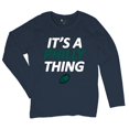 thumbnail image 5 of It's a Philly Thing Funny Women's Long Sleeve T-shirt Philadelphia Birds Fan Champions City of Brotherly Love Football Fly, 5 of 7