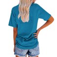 thumbnail image 4 of 100 Days of School Shirt for Women Teacher Graphic Short Sleeve Tshirt School Days Tee Tops, 4 of 4