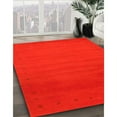 thumbnail image 2 of Ahgly Company Indoor Square Contemporary Red Abstract Area Rugs, 7' Square, 2 of 6