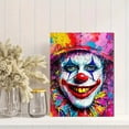 thumbnail image 2 of Colorful Clown Abstract Canvas Painting，Suitable for Living Room， Bedroom， Office，Bathroom， and Dorm Decor., 2 of 8
