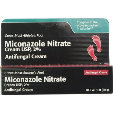 Miconazole Nitrate 2% Antifungal Cream, 1 Oz.