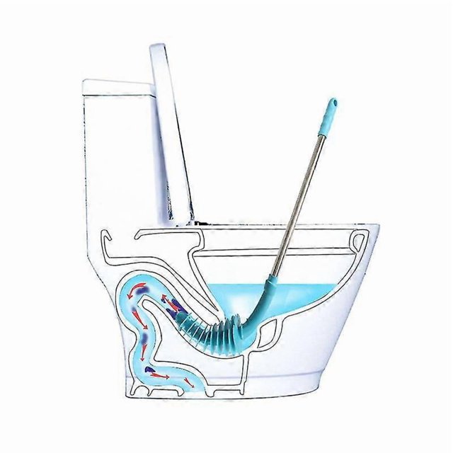 Toilet Plunr Rv Aur - Toilet Clog Unclogr, Toilet Snake Bath Toilet Dred Pipe For Clogd Siphon Toilet(1pc-)