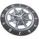 thumbnail image 5 of Rueda de coche creativa Reloj silencioso Reloj de pared Reloj de estilo moderno Decoración de sala de estar, 5 of 6