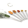 thumbnail image 2 of 6PCS Different Size Heavy Duty Stainless Steel Measuring Spoons Set, 2 of 4