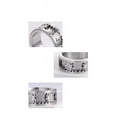 thumbnail image 4 of Stainless Steel Gear Ring For Men And Women Unisex Mechanical Design Silver Tone Statement Jewelry Everyday Use, 4 of 5