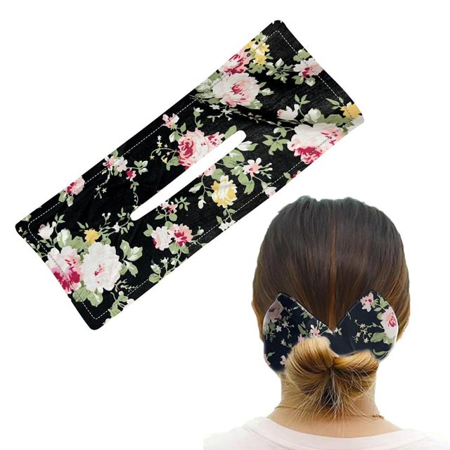 Diadema Con Estampado Floral Para Mujer, Accesorios Para El Cabello, Anillo Para El Cabello Con Medio Moño Para Salidas Deportivas Diarias, Playas Advancent CE007918-05