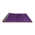 thumbnail image 2 of Ahgly Company Indoor Square Oriental Purple Modern Area Rugs, 6' Square, 2 of 4