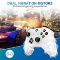 thumbnail image 5 of Control Inalámbrico Xbox One 2.4G Mando Videojuegos Joystick Sensible Textura Antideslizante Blanco Consola PC, 5 of 5