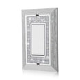 thumbnail image 1 of Gaocai 1 Pcs Shiny Rhinestones Wall Plates Imitation Wood Grain Light Switch Cover Decorative Outlet Cover Single Toggle Switch Plates And Outlet Covers, 1 of 5