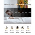 thumbnail image 5 of Colorful Sunflower Blackout Curtains for Bedroom Living Room Darkening Curtains 54 Inch Long Farmhouse Botanical Floral Short Curtain for Small Window Treatment Insulated Grommet Drapes 52"x54"x2, 5 of 9