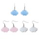 thumbnail image 3 of Guardurnaity Pendientes con forma de mujer, pendientes de aleación con gancho para la oreja de resina para niñas, joyería, regalo de cumpleaños Ropa, zapatos y accesorios Miscelánea, 3 of 6