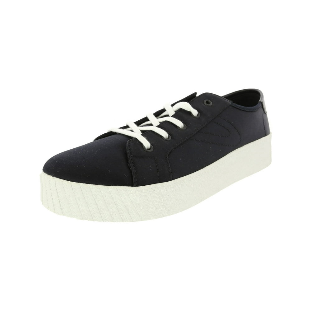 Tretorn - Tretorn Women's Blaire 7 Satin Black / Ankle-High Fashion Sneaker - 10M - Walmart.com