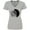 AC-Heather Grey, variant on Inktastic Rock Climbing Silhouette Women's V-Neck T-Shirt