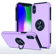 thumbnail image 1 of [PST] iPhone XR Ring Case, Hybrid Magnetic Kickstand Case Cover with Invisible Ring Stand, 1 of 5